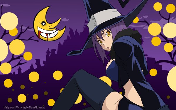 Anime picture 1920x1200 with soul eater studio bones blair highres wide image tagme