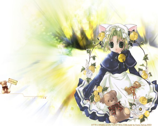 Anime picture 1280x1024 with di gi charat madhouse dejiko tagme