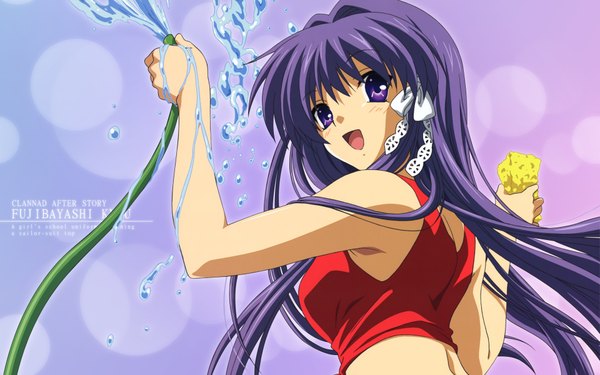 Anime picture 1920x1200 with clannad key (studio) fujibayashi kyou highres wide image