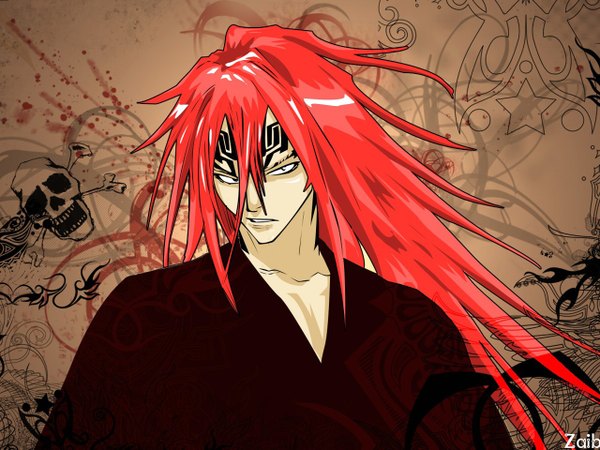 Anime picture 1280x960 with bleach studio pierrot abarai renji boy tagme