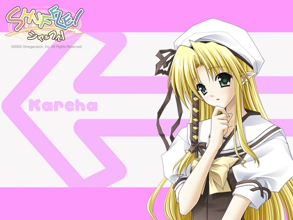 Anime picture 1024x768 with shuffle! kareha tagme