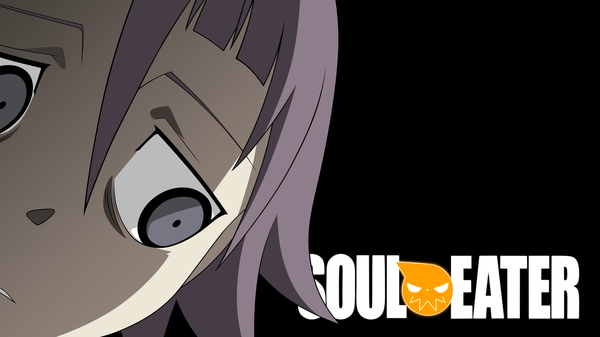 Anime picture 5000x2813 with soul eater studio bones chrona (soul eater) highres wide image black background close-up vector tagme