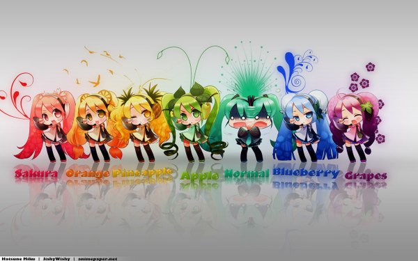 Anime picture 2560x1600 with vocaloid hatsune miku highres wide image girl