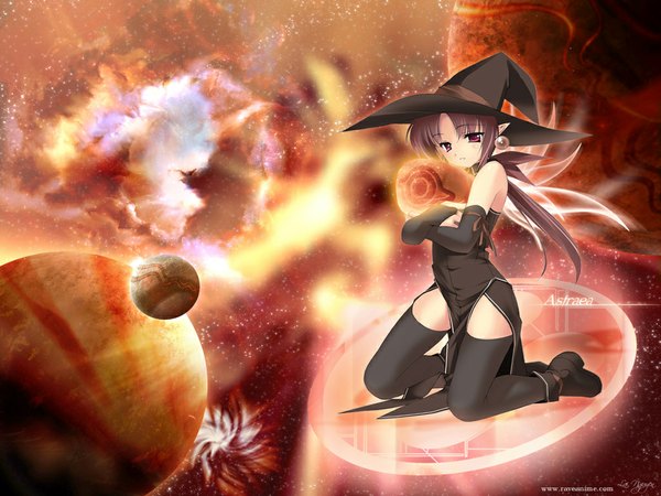 Anime picture 1024x768 with virtual on angelan rokuwata tomoe halloween