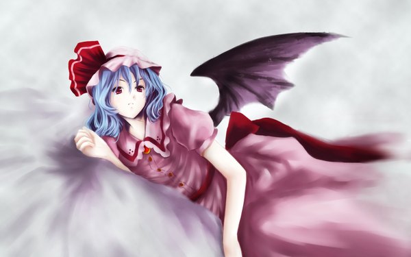 Anime picture 1440x900 with touhou remilia scarlet dzc23 wide image wallpaper girl
