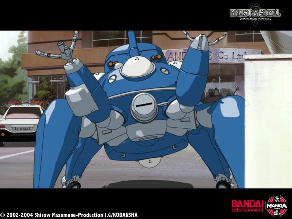 Anime picture 1024x768 with ghost in the shell production i.g tachikoma tagme