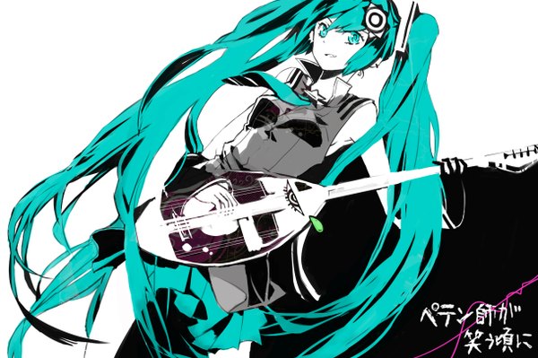 Anime picture 1218x810 with vocaloid hatsune miku girl tagme