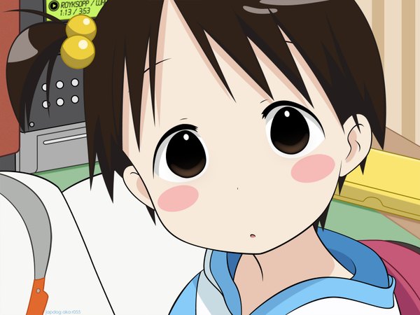 Anime picture 1600x1200 with ichigo mashimaro itou chika close-up tagme