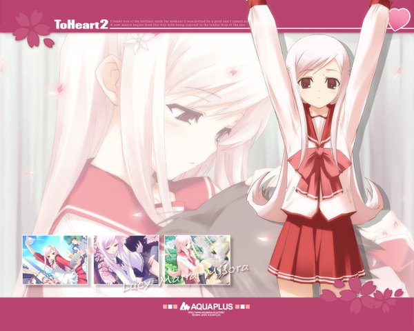 Anime picture 1280x1024 with to heart 2 leaf (studio) lucy maria misora mitsumi misato tagme