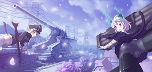 Anime picture 1800x862