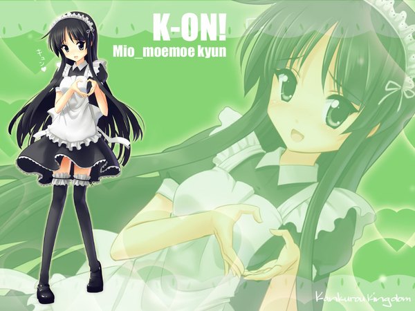 Anime picture 1024x768 with k-on! kyoto animation akiyama mio tagme
