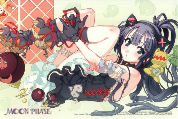 Anime picture 1789x1198 with tsukuyomi moon phase hazuki highres tagme