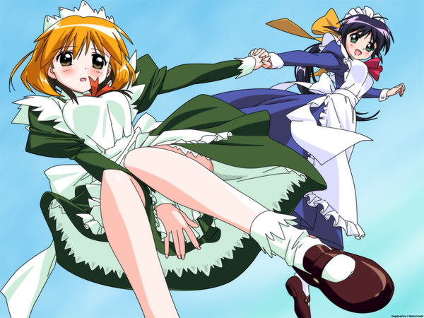 Anime picture 1600x1200 with mahoromatic andou mahoro andou minawa tagme