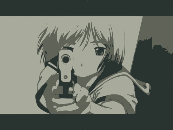 Anime picture 1600x1200 with gunslinger girl madhouse henrietta (gunslinger girl) tagme