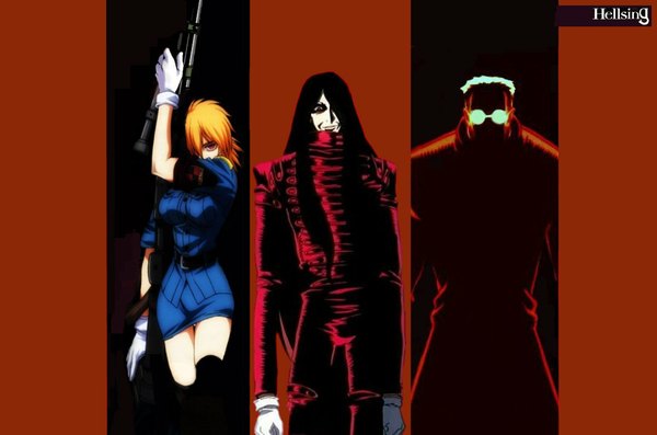 Anime picture 1088x720 with hellsing tagme