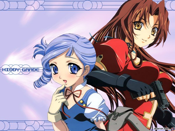 Anime picture 1280x960 with kiddy grade gonzo eclair (kiddy grade) lumiere kadonosono megumi