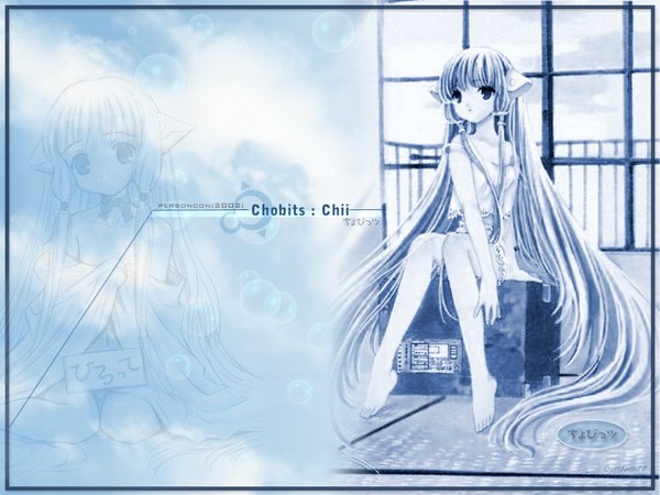 Anime picture 1024x768 with chobits clamp chii tagme
