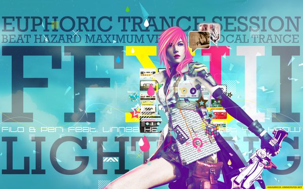 Anime picture 1920x1200 with final fantasy xiii lightning farron assasinxxx (artist) highres wide image