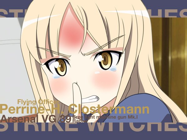 Anime picture 1600x1200 with strike witches blush tagme