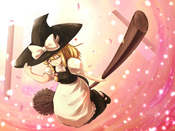 Anime picture 1200x900 with touhou kirisame marisa girl skirt skirt set tagme