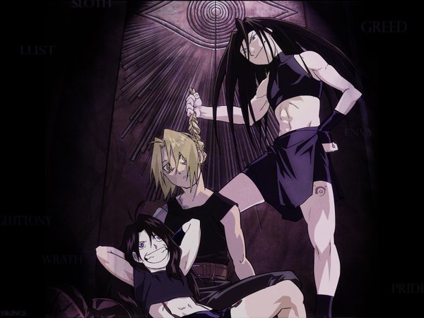 Anime picture 1600x1200 with fullmetal alchemist studio bones tagme