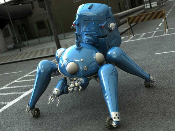 Anime picture 1280x960 with ghost in the shell production i.g tachikoma tagme