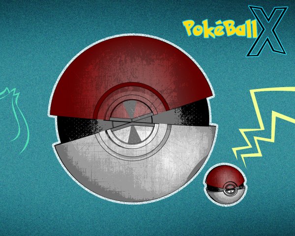 Anime picture 1280x1024 with pokemon nintendo pikachu bulbasaur tagme (artist) wallpaper gradient background blue background gen 1 pokemon pokeball