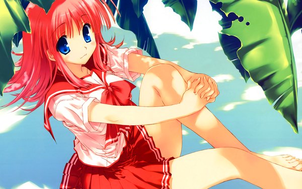 Anime picture 1920x1200 with to heart 2 leaf (studio) kouno harumi highres wide image
