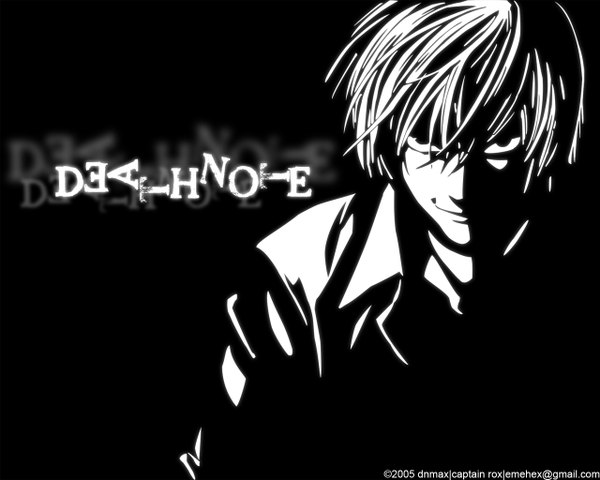Anime picture 1280x1024 with death note madhouse yagami light tagme