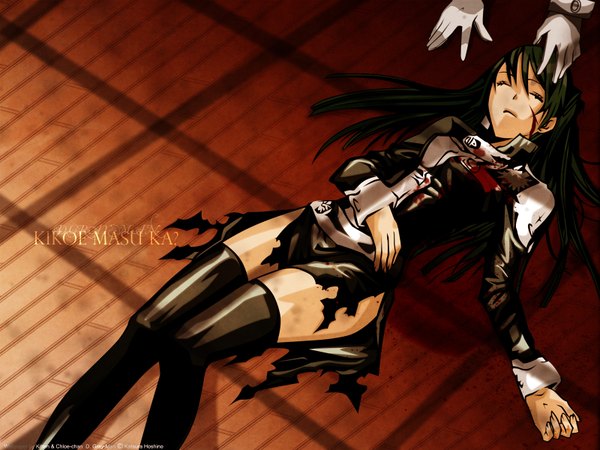 Anime picture 1600x1200 with d.gray-man lenalee lee orange background tagme