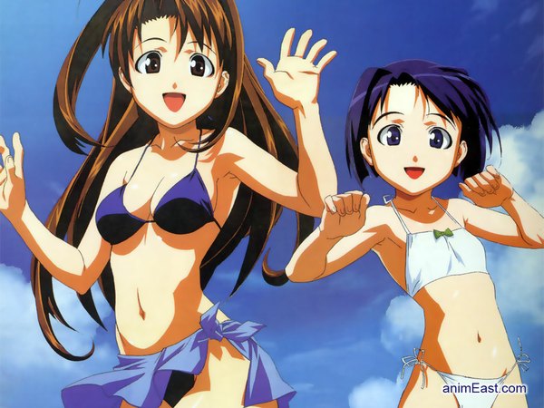 Anime picture 1024x768 with love hina narusegawa naru girl tagme