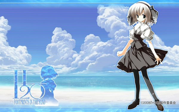 Anime picture 1680x1050 with h2o footprints in the sand zexcs otoha wide image