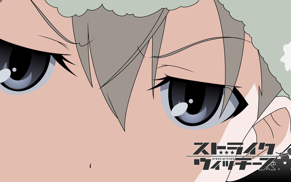 Anime picture 1920x1200 with strike witches eila ilmatar juutilainen highres wide image close-up