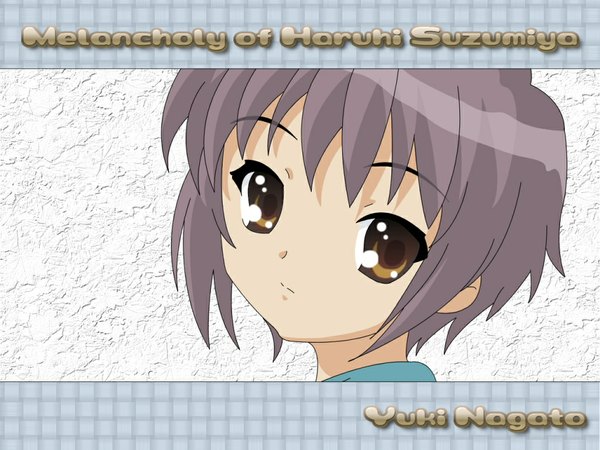 Anime picture 1024x768 with suzumiya haruhi no yuutsu kyoto animation nagato yuki girl tagme