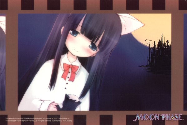 Anime picture 1781x1196 with tsukuyomi moon phase hazuki highres tagme
