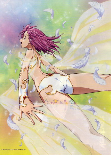 Anime picture 1234x1717 with kaleido star gonzo naegino sora tall image bleed through