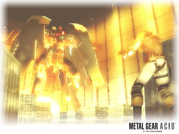 Anime picture 1600x1200 with metal gear konami tagme