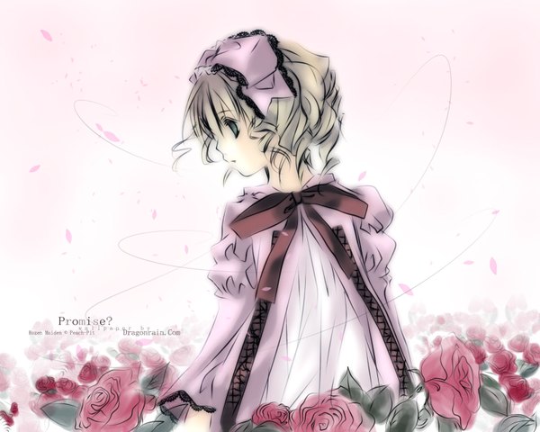 Anime picture 1600x1280 with rozen maiden hina ichigo tagme