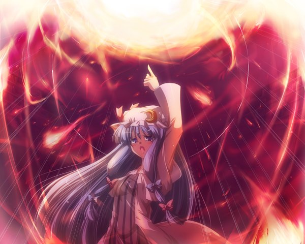 Anime picture 1280x1024 with touhou patchouli knowledge girl tagme