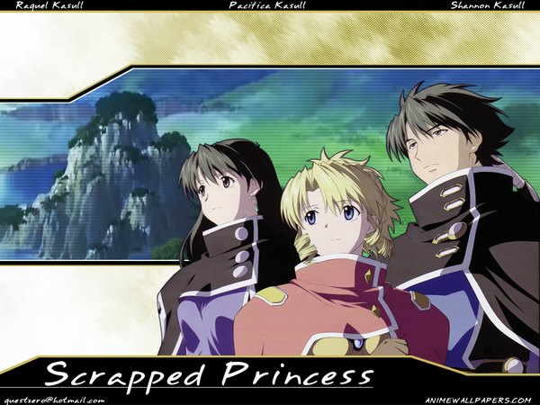 Anime picture 1024x768 with scrapped princess studio bones tagme