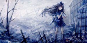 Anime picture 1200x593