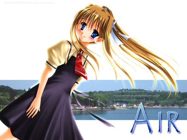 Anime picture 1280x960 with air key (studio) kamio misuzu girl tagme