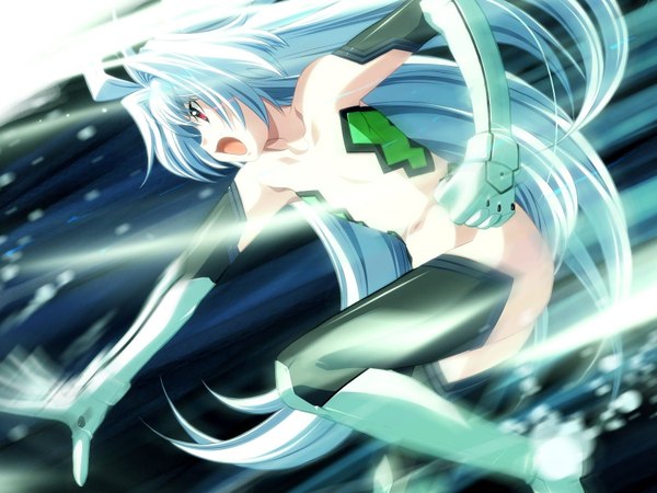 Anime picture 1600x1200 with shirogane no soleil skyfish (studio) tsurugi hagane light erotic game cg girl