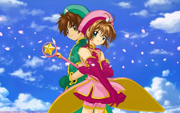 Anime picture 2560x1600 with card captor sakura clamp highres wide image