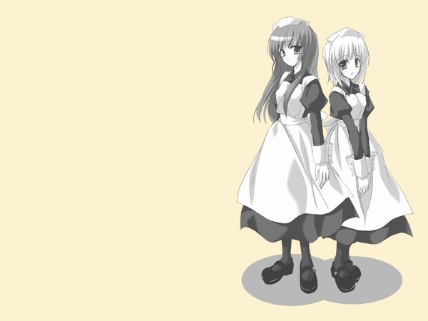 Anime picture 1024x768 with maid tagme
