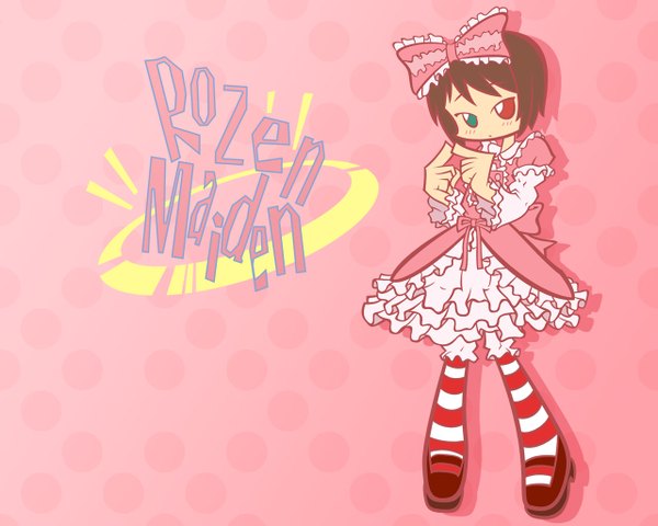 Anime picture 1280x1024 with rozen maiden souseiseki heterochromia tagme