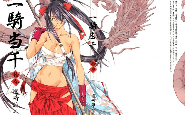 Anime picture 1920x1200 with ikkitousen highres light erotic wide image