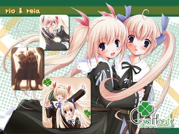 Anime picture 1024x768 with clover heart's tagme