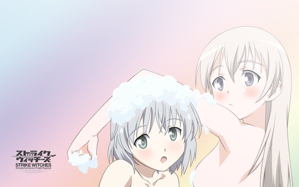 Anime picture 1920x1200 with strike witches sanya v. litvyak eila ilmatar juutilainen highres light erotic wide image