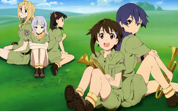 Аниме картинка 2000x1250 с звуки небес a-1 pictures sorami kanata kannagi noel suminoya kureha kazumiya rio akai toshifumi длинные волосы высокое разрешение короткие волосы голубые глаза чёрные волосы светлые волосы каштановые волосы широкое изображение фиолетовые глаза несколько девушек карие глаза серебряные волосы фиолетовые волосы